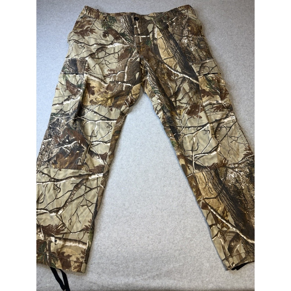 Men XL REG RedHead Cargo Pants Realtree Camo Hunting Outdoor RIPSTOP Canvas